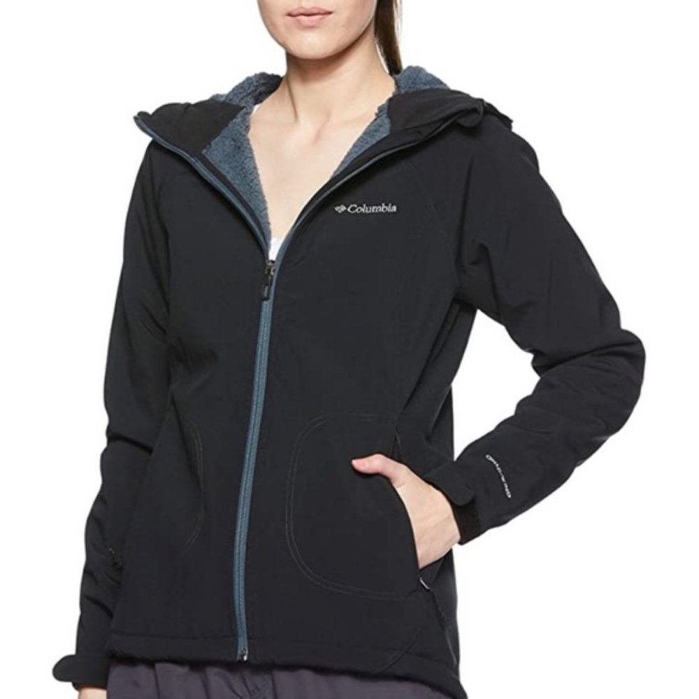 Columbia Omni-Wind Women's Phurtec II Softshell Black Jacket Medium